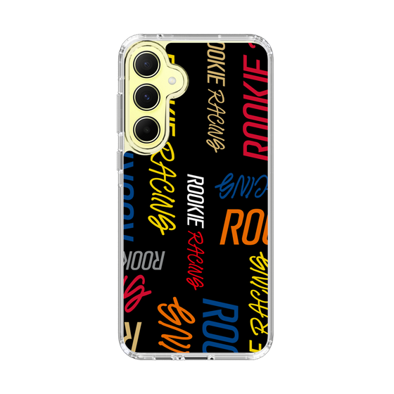 スリムプロテクションケース［ ルーキーレーシング - カラフルロゴ - ブラック ］