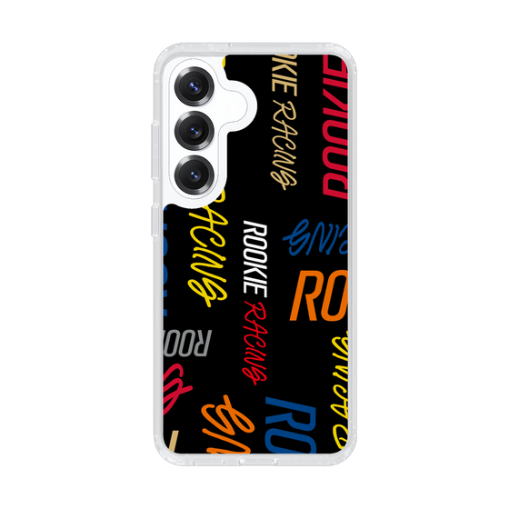 スリムプロテクションケース［ ルーキーレーシング - カラフルロゴ - ブラック ］