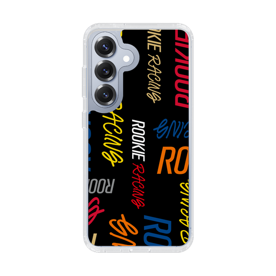 スリムプロテクションケース［ ルーキーレーシング - カラフルロゴ - ブラック ］