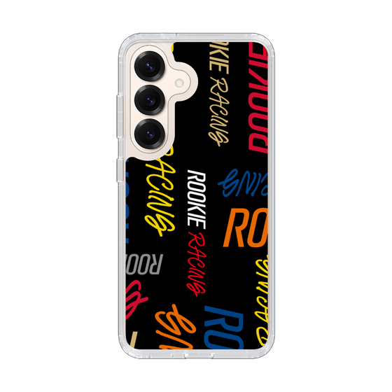 スリムプロテクションケース［ ルーキーレーシング - カラフルロゴ - ブラック ］