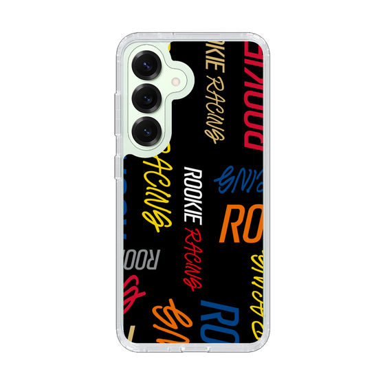 スリムプロテクションケース［ ルーキーレーシング - カラフルロゴ - ブラック ］