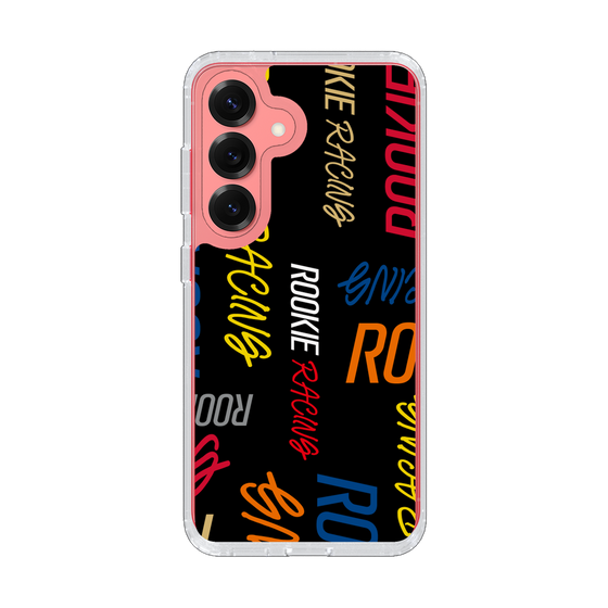 スリムプロテクションケース［ ルーキーレーシング - カラフルロゴ - ブラック ］