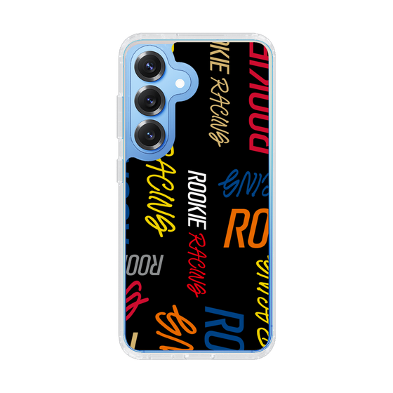 スリムプロテクションケース［ ルーキーレーシング - カラフルロゴ - ブラック ］