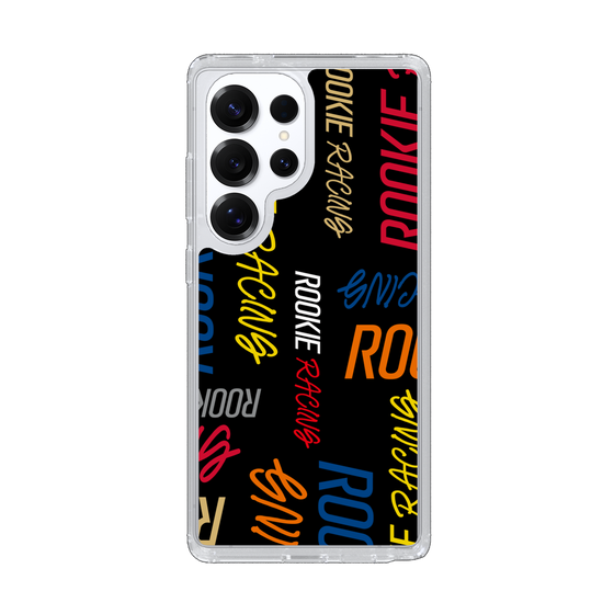 スリムプロテクションケース［ ルーキーレーシング - カラフルロゴ - ブラック ］