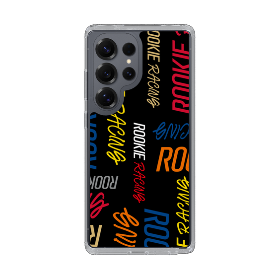 スリムプロテクションケース［ ルーキーレーシング - カラフルロゴ - ブラック ］