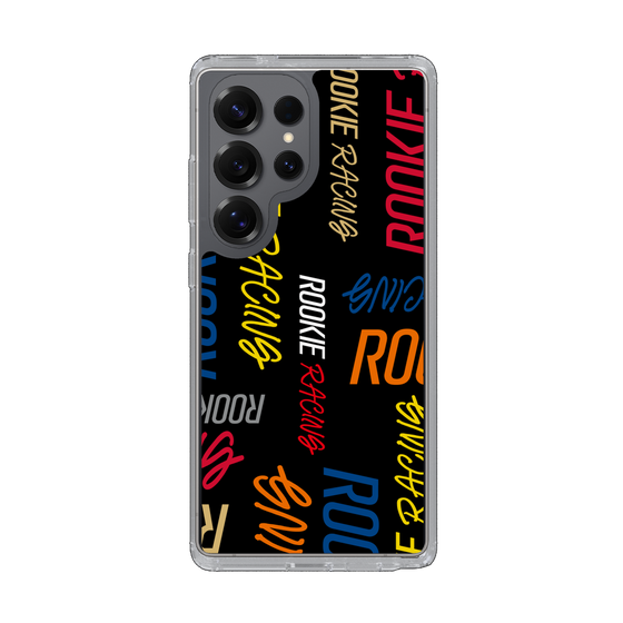 スリムプロテクションケース［ ルーキーレーシング - カラフルロゴ - ブラック ］