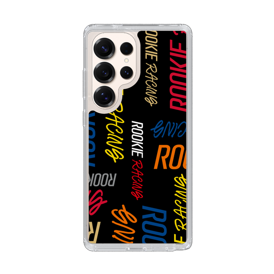 スリムプロテクションケース［ ルーキーレーシング - カラフルロゴ - ブラック ］