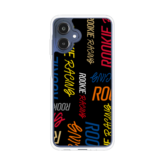 スリムプロテクションケース［ ルーキーレーシング - カラフルロゴ - ブラック ］