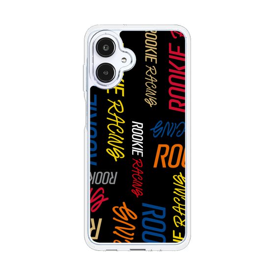 スリムプロテクションケース［ ルーキーレーシング - カラフルロゴ - ブラック ］