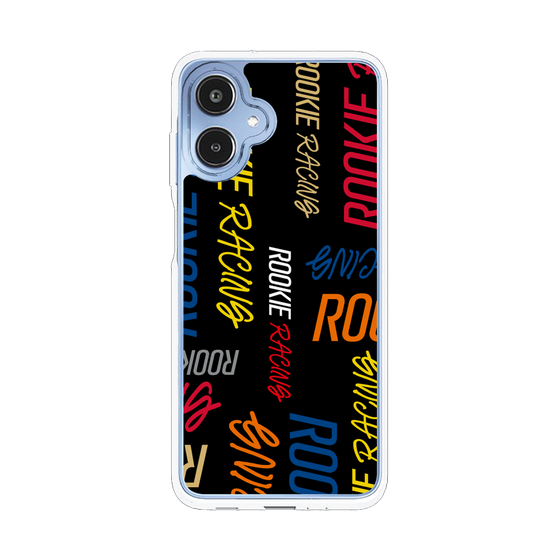 スリムプロテクションケース［ ルーキーレーシング - カラフルロゴ - ブラック ］