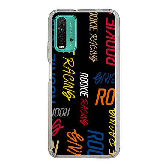 スリムプロテクションケース［ ルーキーレーシング - カラフルロゴ - ブラック ］