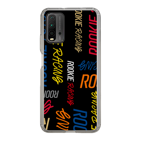 スリムプロテクションケース［ ルーキーレーシング - カラフルロゴ - ブラック ］