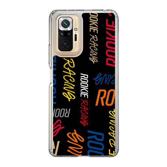 スリムプロテクションケース［ ルーキーレーシング - カラフルロゴ - ブラック ］