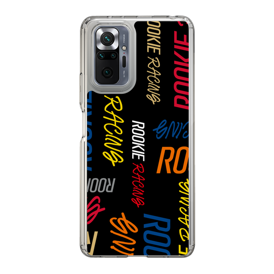 スリムプロテクションケース［ ルーキーレーシング - カラフルロゴ - ブラック ］