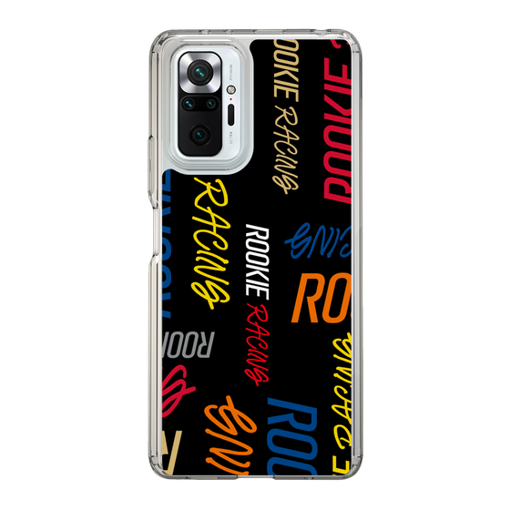 スリムプロテクションケース［ ルーキーレーシング - カラフルロゴ - ブラック ］