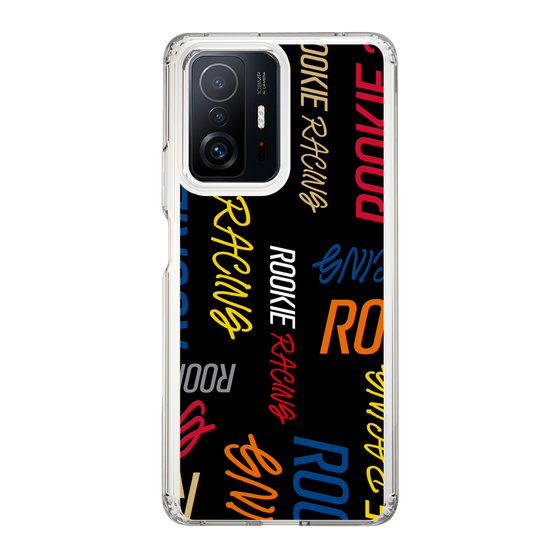 スリムプロテクションケース［ ルーキーレーシング - カラフルロゴ - ブラック ］