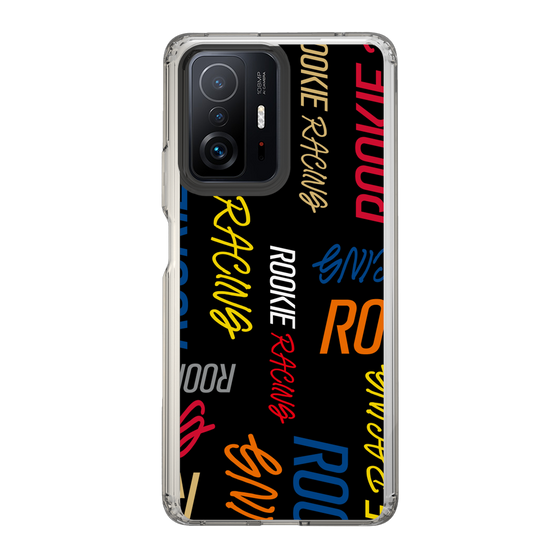 スリムプロテクションケース［ ルーキーレーシング - カラフルロゴ - ブラック ］