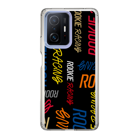 スリムプロテクションケース［ ルーキーレーシング - カラフルロゴ - ブラック ］