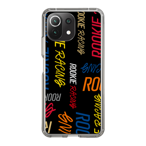 スリムプロテクションケース［ ルーキーレーシング - カラフルロゴ - ブラック ］