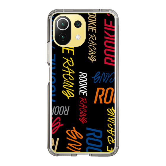 スリムプロテクションケース［ ルーキーレーシング - カラフルロゴ - ブラック ］