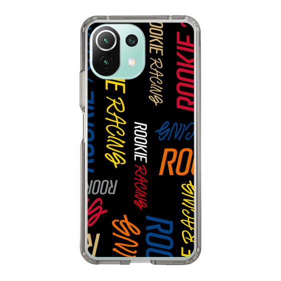 スリムプロテクションケース［ ルーキーレーシング - カラフルロゴ - ブラック ］