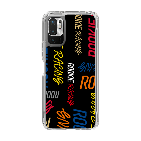 スリムプロテクションケース［ ルーキーレーシング - カラフルロゴ - ブラック ］