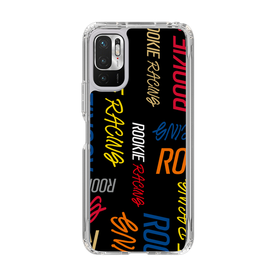 スリムプロテクションケース［ ルーキーレーシング - カラフルロゴ - ブラック ］