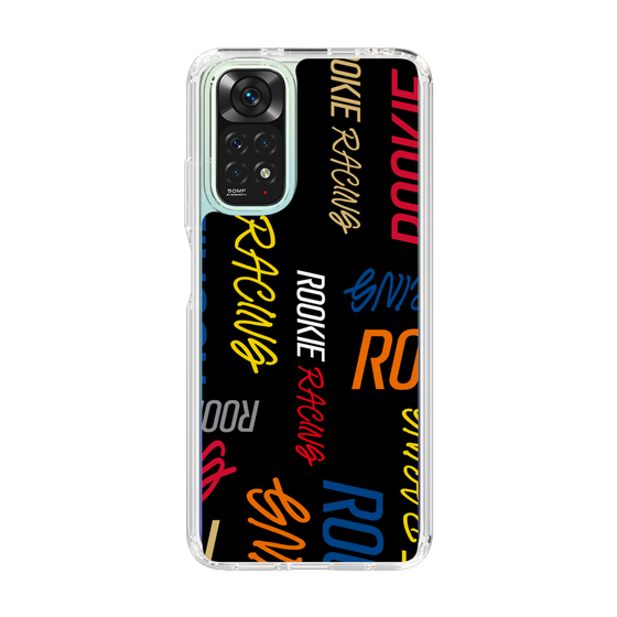 スリムプロテクションケース［ ルーキーレーシング - カラフルロゴ - ブラック ］