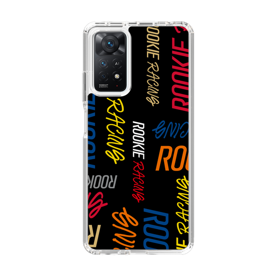 スリムプロテクションケース［ ルーキーレーシング - カラフルロゴ - ブラック ］