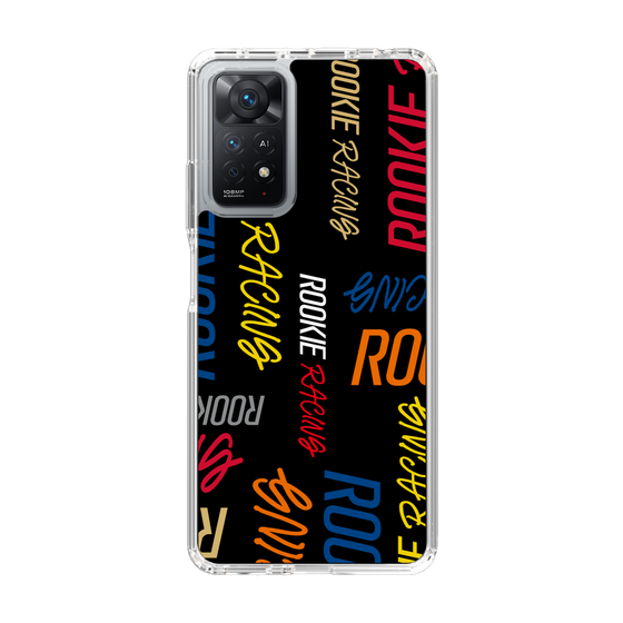 スリムプロテクションケース［ ルーキーレーシング - カラフルロゴ - ブラック ］