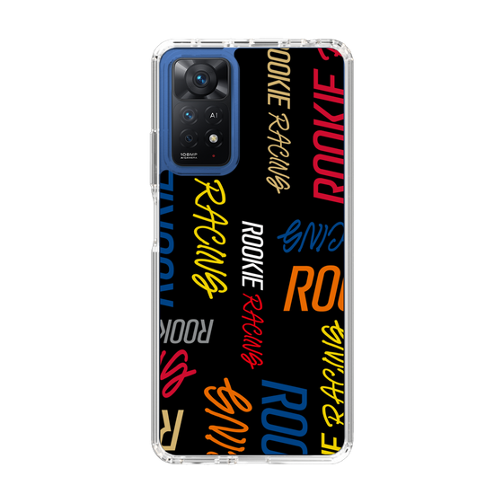 スリムプロテクションケース［ ルーキーレーシング - カラフルロゴ - ブラック ］