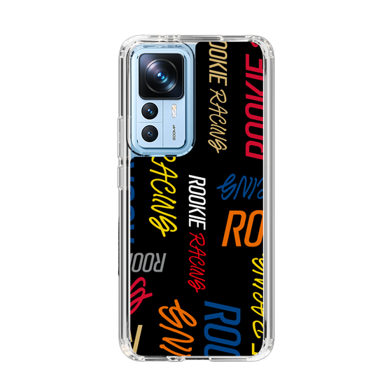 スリムプロテクションケース［ ルーキーレーシング - カラフルロゴ - ブラック ］