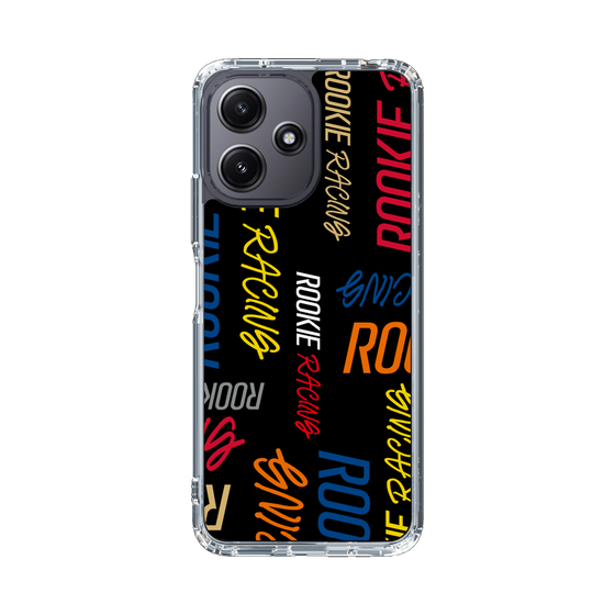 スリムプロテクションケース［ ルーキーレーシング - カラフルロゴ - ブラック ］