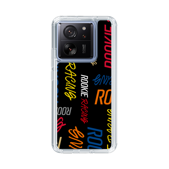 スリムプロテクションケース［ ルーキーレーシング - カラフルロゴ - ブラック ］