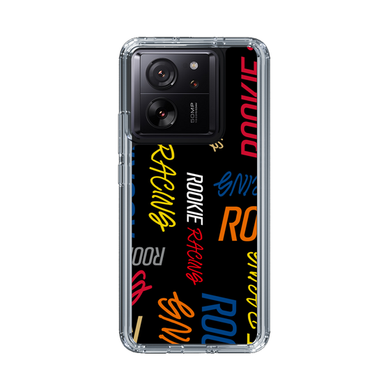 スリムプロテクションケース［ ルーキーレーシング - カラフルロゴ - ブラック ］