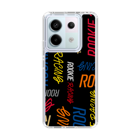 スリムプロテクションケース［ ルーキーレーシング - カラフルロゴ - ブラック ］