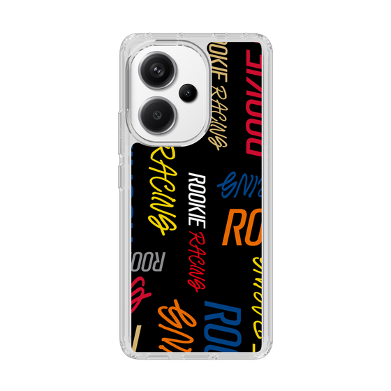 スリムプロテクションケース［ ルーキーレーシング - カラフルロゴ - ブラック ］