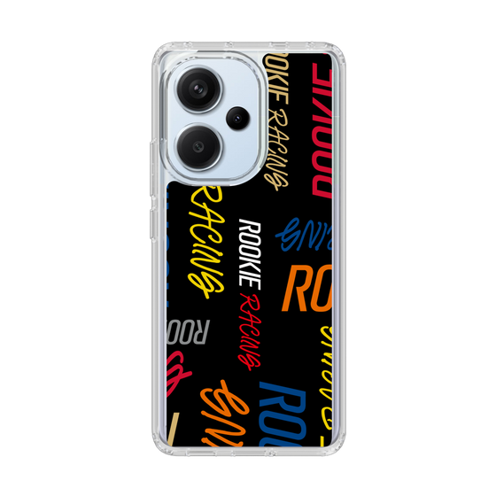 スリムプロテクションケース［ ルーキーレーシング - カラフルロゴ - ブラック ］