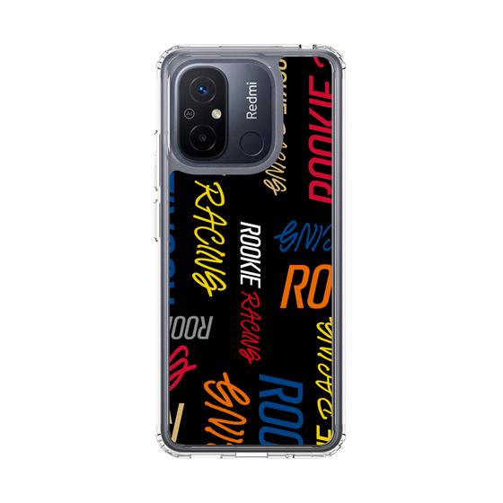 スリムプロテクションケース［ ルーキーレーシング - カラフルロゴ - ブラック ］