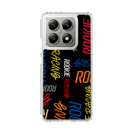 スリムプロテクションケース［ ルーキーレーシング - カラフルロゴ - ブラック ］