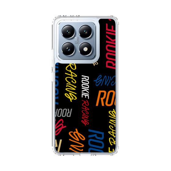 スリムプロテクションケース［ ルーキーレーシング - カラフルロゴ - ブラック ］