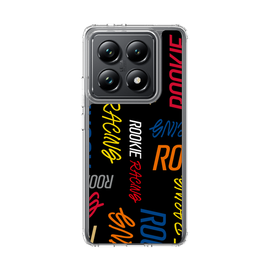 スリムプロテクションケース［ ルーキーレーシング - カラフルロゴ - ブラック ］