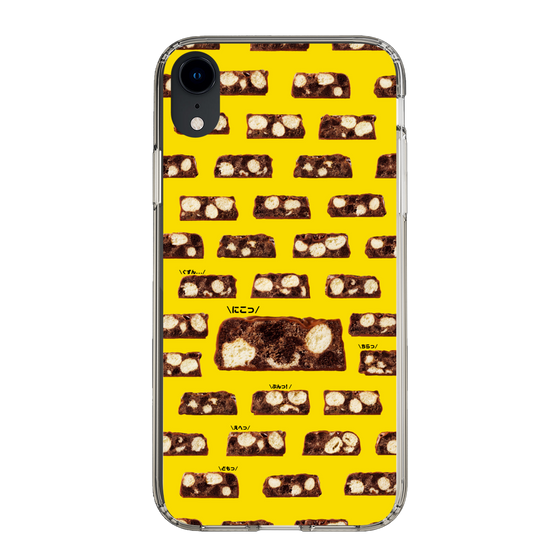 スリムプロテクションケース［ ブラックサンダー - 断面 - 総柄 ］