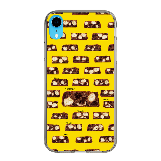 スリムプロテクションケース［ ブラックサンダー - 断面 - 総柄 ］