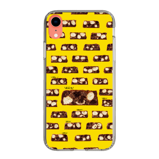 スリムプロテクションケース［ ブラックサンダー - 断面 - 総柄 ］