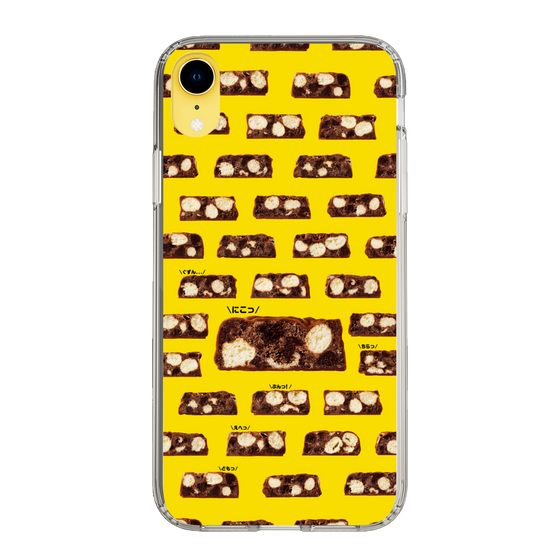 スリムプロテクションケース［ ブラックサンダー - 断面 - 総柄 ］