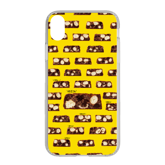 スリムプロテクションケース［ ブラックサンダー - 断面 - 総柄 ］