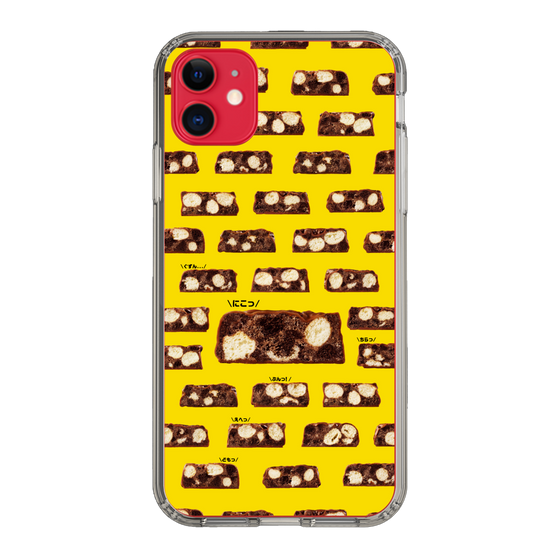 スリムプロテクションケース［ ブラックサンダー - 断面 - 総柄 ］