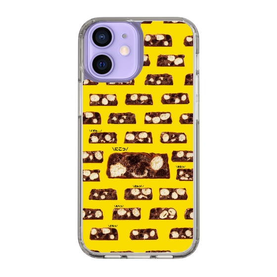 スリムプロテクションケース［ ブラックサンダー - 断面 - 総柄 ］