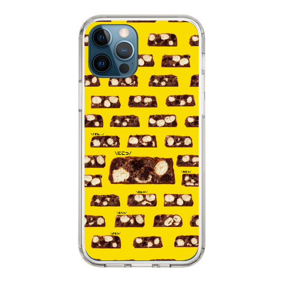 スリムプロテクションケース［ ブラックサンダー - 断面 - 総柄 ］